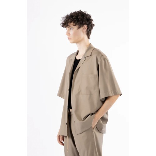 CA3623 IMB MAN - CAMICIA MEZZA MANICA COLLO