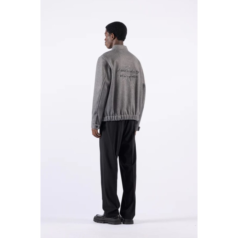 GIU3468 OMB MAN - GIUBBINO OVERSIZED IN MISTO