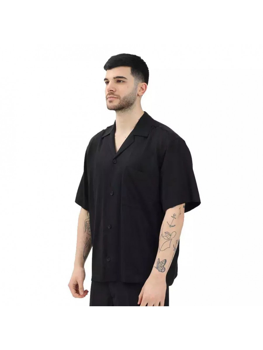 CA3297 IMB MAN - CAMICIA MEZZA MANICA CON TASC