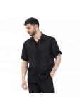 CA3300 IMB MAN - CAMICIA MEZZA MANICA TRASPARE