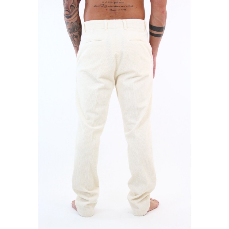PA2677 IMB MAN - PANTALONE TASCA AMERICA BEIGE