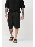 BE3236 IMB MAN - BERMUDA IN TENCEL CON ELASTIC