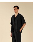CA3283 IMB MAN - CAMICIA MEZZA IN MISTO