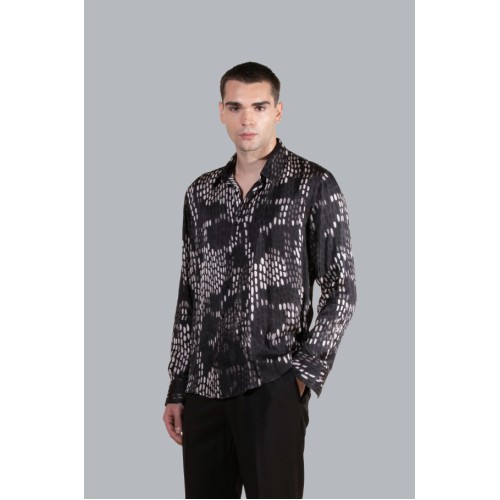CA3107 IMB MAN - CAMICIA FANTASIA MANICA LUNGA