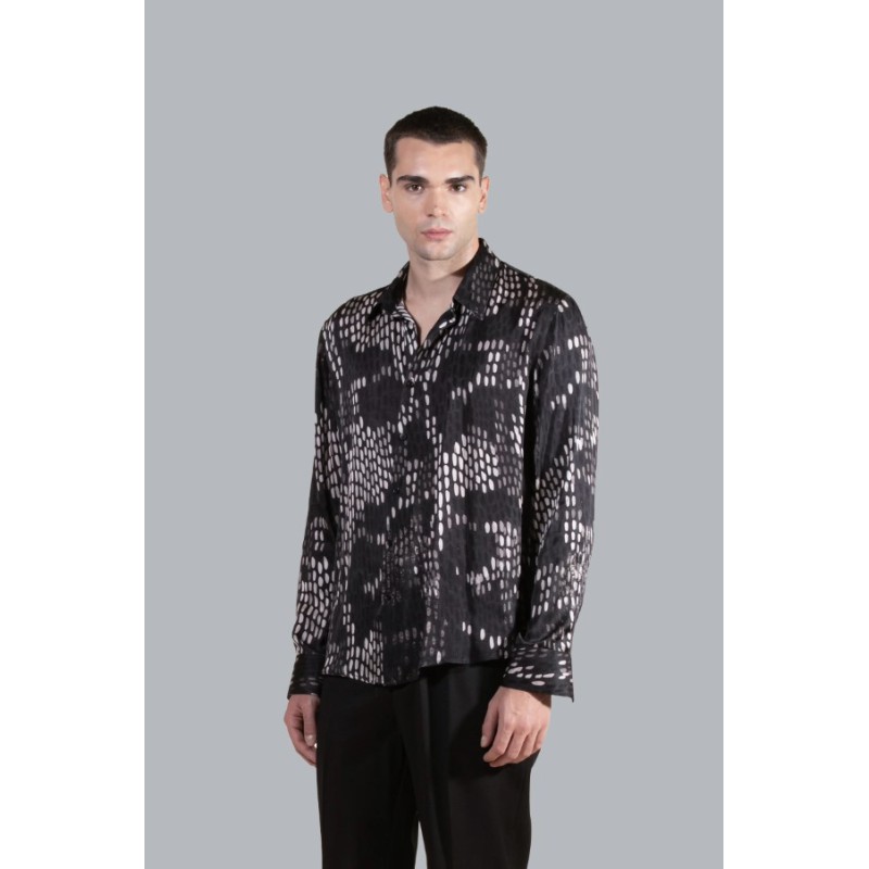 CA3107 IMB MAN - CAMICIA FANTASIA MANICA LUNGA