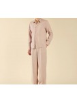 CA3277 IMB MAN - CAMICIA LUNGA IN LINO