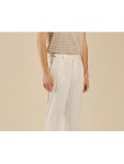 PA3257 IMB MAN - PANTALONE IN MISTO LINO