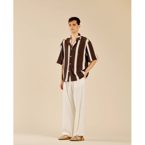 CA3280 IMB MAN - CAMICIA MEZZA MANICA TRAFORATE