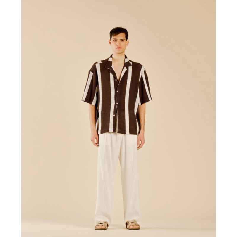 CA3280 IMB MAN - CAMICIA MEZZA MANICA TRAFORATE