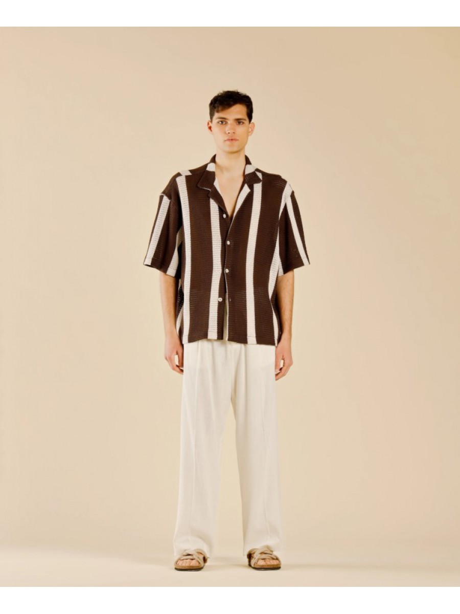 CA3280 IMB MAN - CAMICIA MEZZA MANICA TRAFORATE