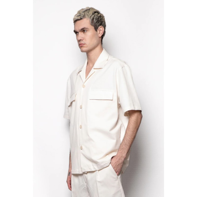 CA2452 IMB MAN - CAMICIA MEZZA MANICA CON TASC