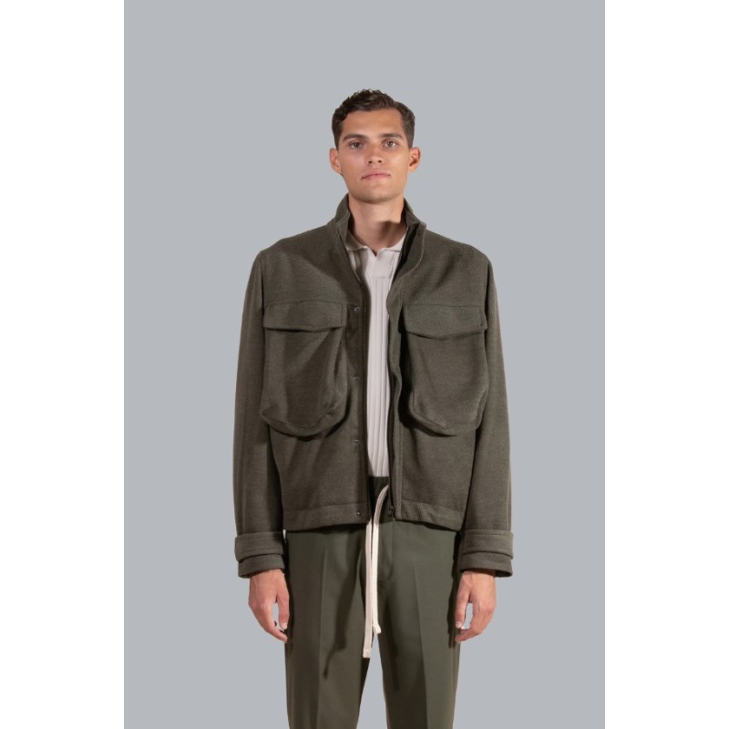 GIU3044 IMB MAN - GIUBBINO CON ZIP TASCONI