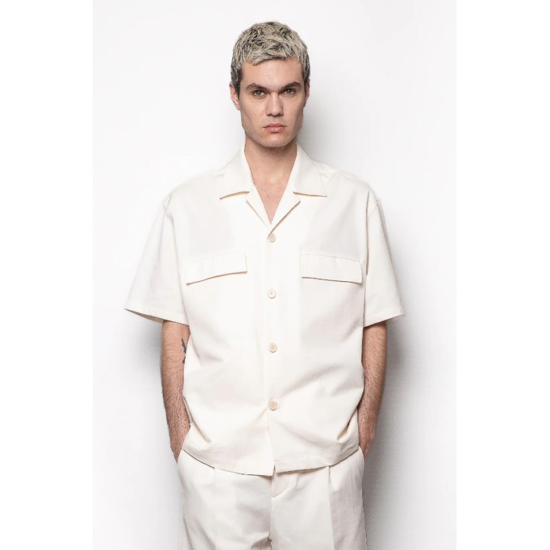 CA2452 IMB MAN - CAMICIA MEZZA MANICA CON TASC