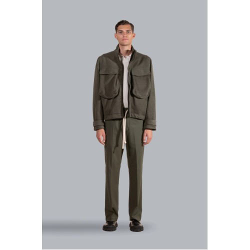 GIU3044 IMB MAN - GIUBBINO CON ZIP TASCONI