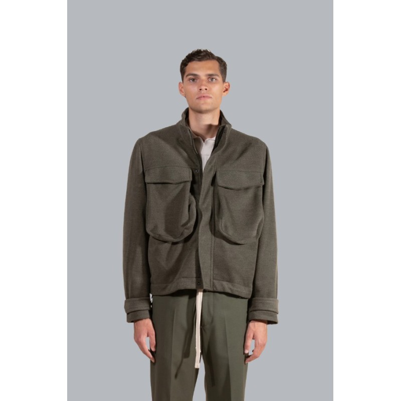 GIU3044 IMB MAN - GIUBBINO CON ZIP TASCONI