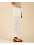 PA3257 IMB MAN - PANTALONE IN MISTO LINO