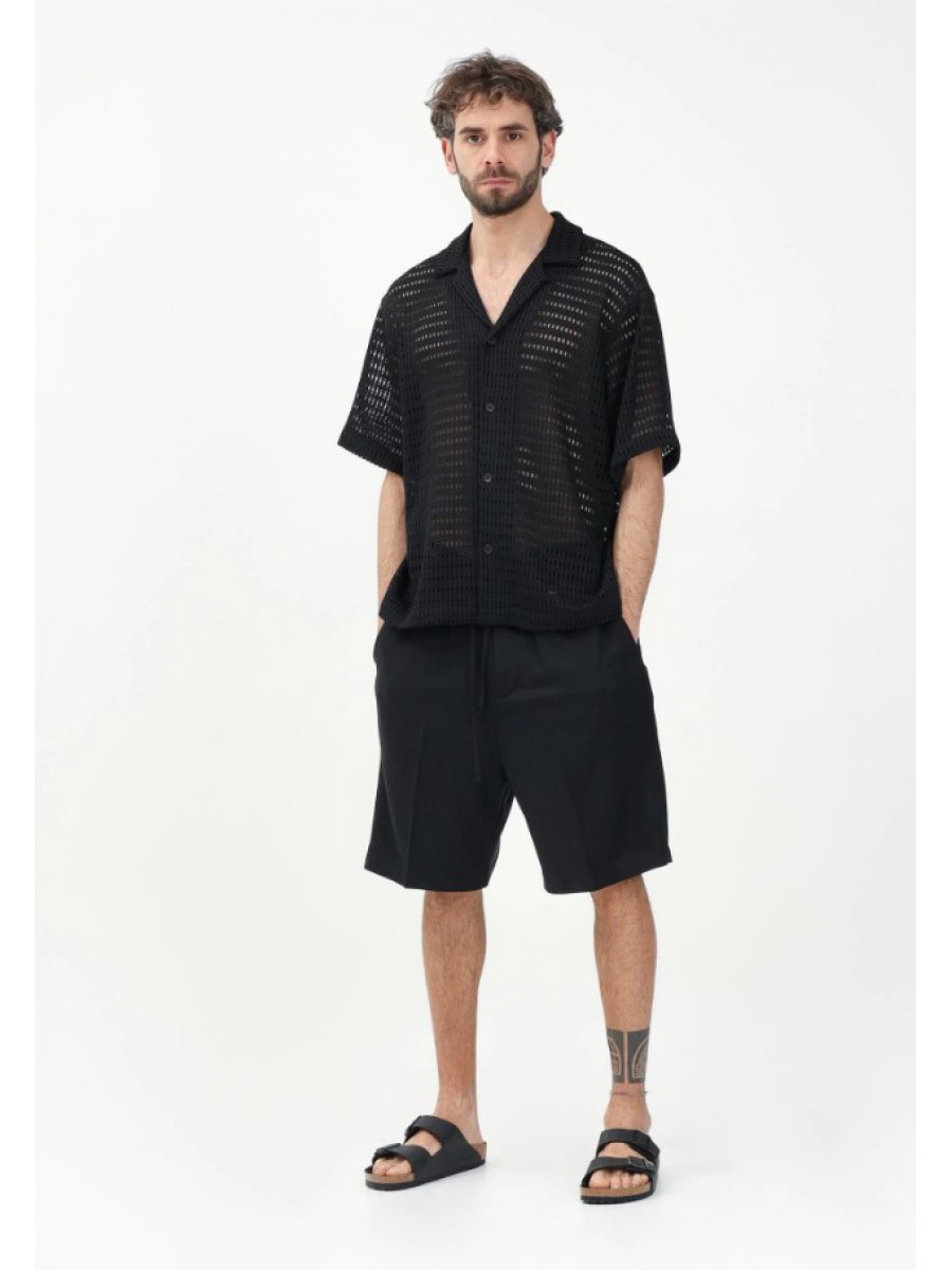 BE3236 IMB MAN - BERMUDA IN TENCEL CON ELASTIC