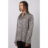 CA2263 IMB MAN - CAMICIA FANTASIA MANICA LUNGA BLACK