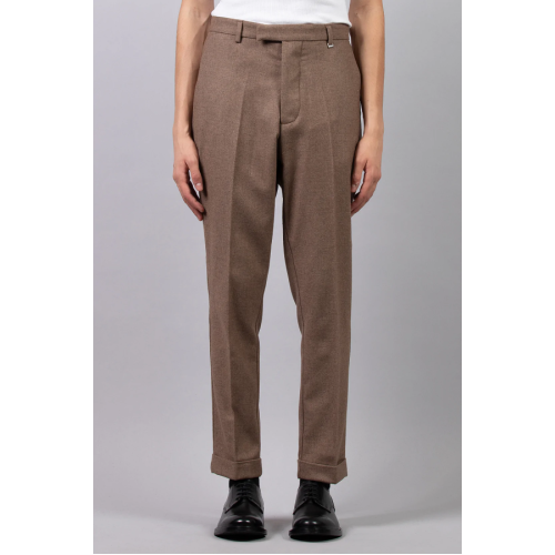 PA2227 IMB MAN - PANTALONE TASCA AMERICA BROWN
