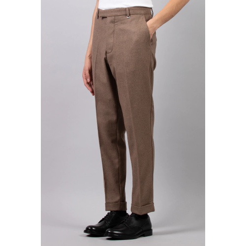 PA2227 IMB MAN - PANTALONE TASCA AMERICA BROWN