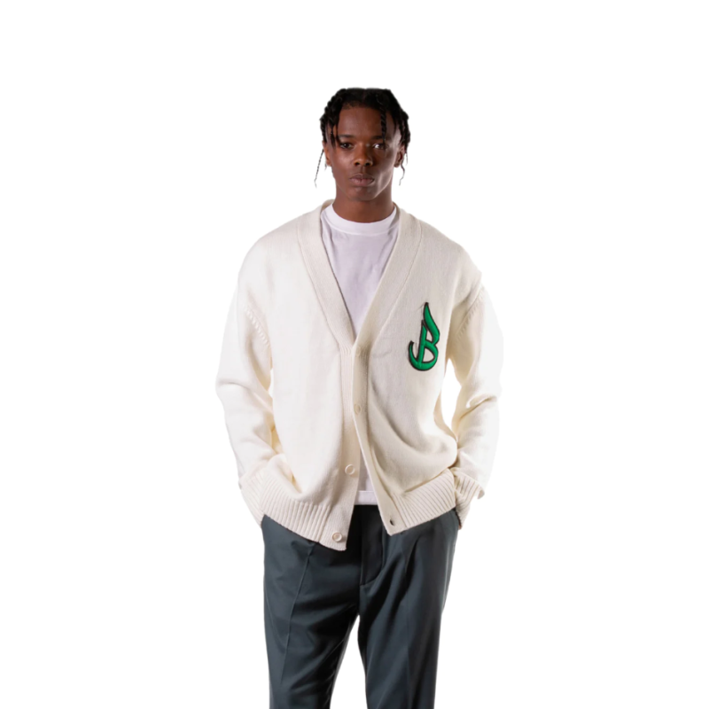 MA2602 IMB MAN - CARDIGAN CON PATCH