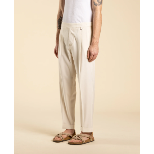 PA3262 IMB MAN- PANTALONE DOPPIA PINCE CON