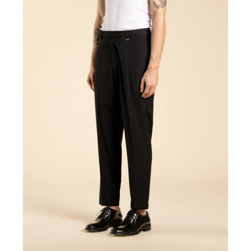 PA3265 IMB MAN- PANTALONE TASCA AMERICA BLACK
