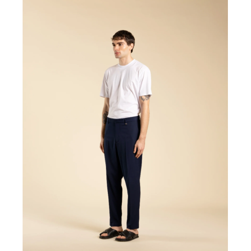 PA3265 IMB MAN- PANTALONE TASCA AMERICA BLUE