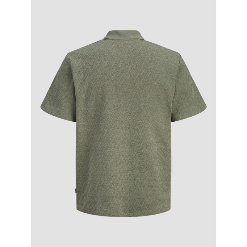 12293000 JPRBLATRENTON SS JAQUARD POLO