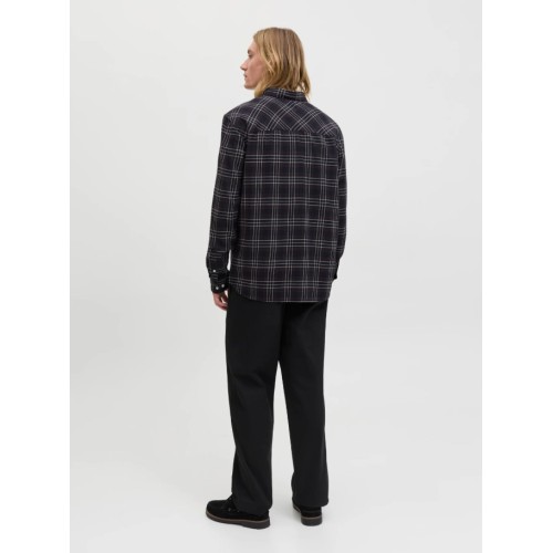 12260776 JORJOSHUA FLANNEL CHECK SHIRT LS LN