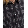 12260776 JORJOSHUA FLANNEL CHECK SHIRT LS LN