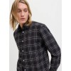 12260776 JORJOSHUA FLANNEL CHECK SHIRT LS LN