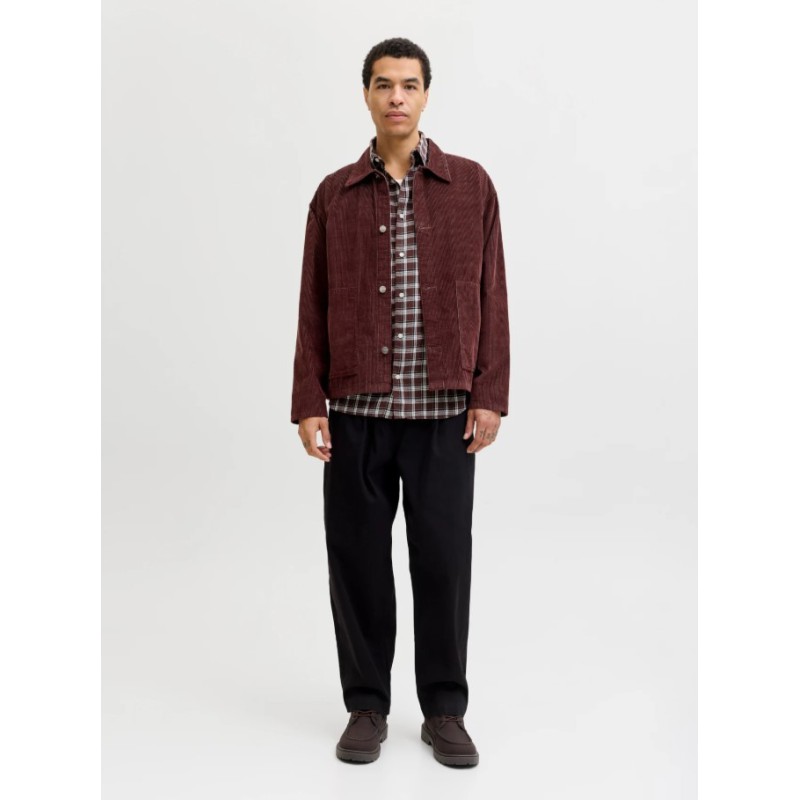 12260776 JORJOSHUA FLANNEL CHECK SHIRT LS LN