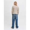 12278785 JJEEMIL KNIT CABLE CREW NECK MOOS