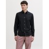 12288595 JJEBREEZE LINEN BLEND SHIRT L/S SN
