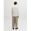 12288595 JJEBREEZE LINEN BLEND SHIRT L/S SN