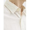 12288595 JJEBREEZE LINEN BLEND SHIRT L/S SN