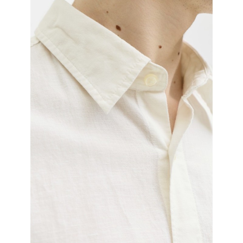 12288595 JJEBREEZE LINEN BLEND SHIRT L/S SN