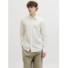 12288595 JJEBREEZE LINEN BLEND SHIRT L/S SN