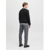 12278785 JJEEMIL KNIT CABLE CREW NECK MOOS