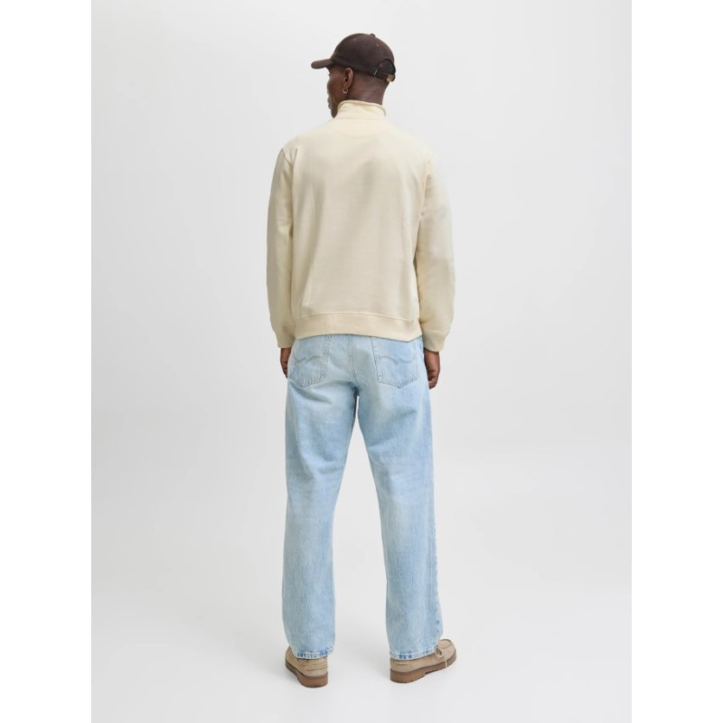 12282899 JORNORREBRO EMB SWEAT HIGH NECK SN