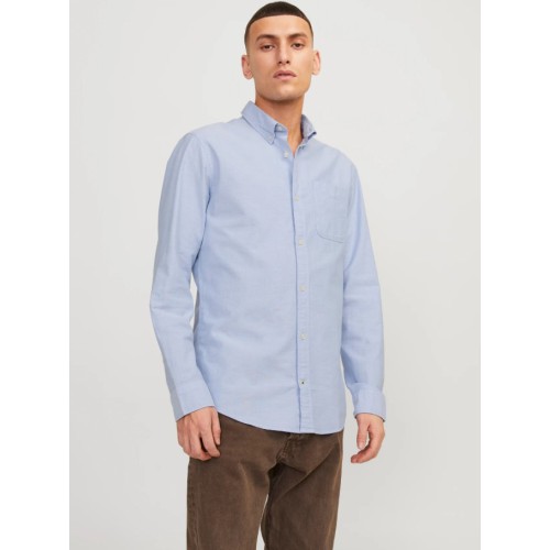12182486 JJEOXFORD SHIRT L/S S21 NOOS