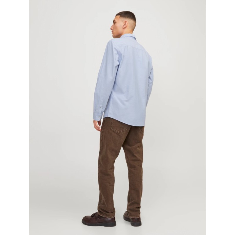 12182486 JJEOXFORD SHIRT L/S S21 NOOS