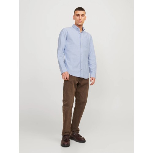 12182486 JJEOXFORD SHIRT L/S S21 NOOS