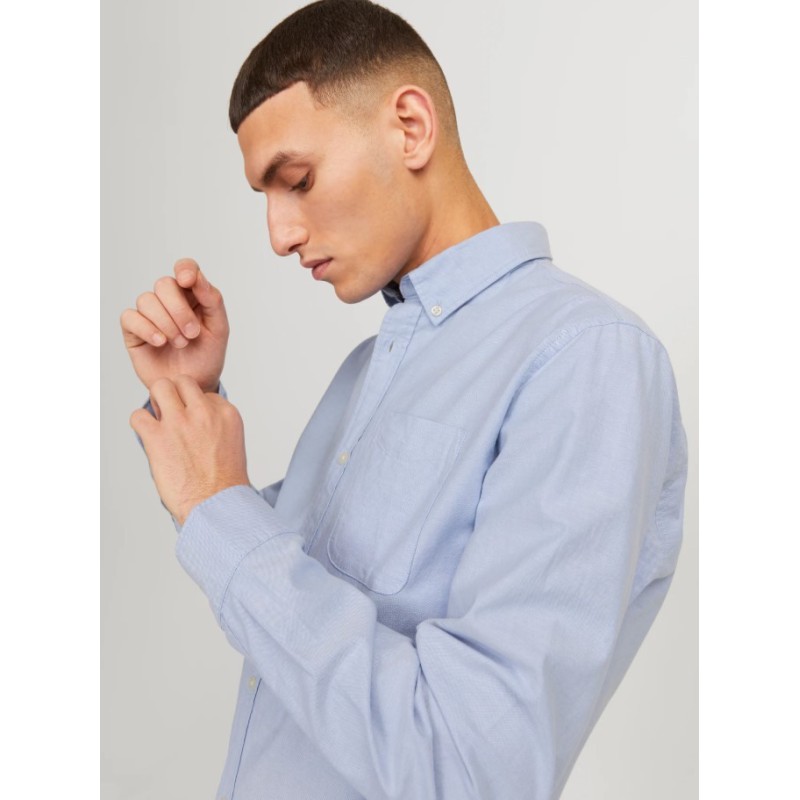 12182486 JJEOXFORD SHIRT L/S S21 NOOS