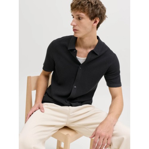 12288253 JJEGOERGE KNIT SHIRT SS SN