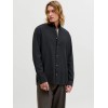 12289184 JJESUMMER LINEN BLEND BAND SHIRT L/S SN