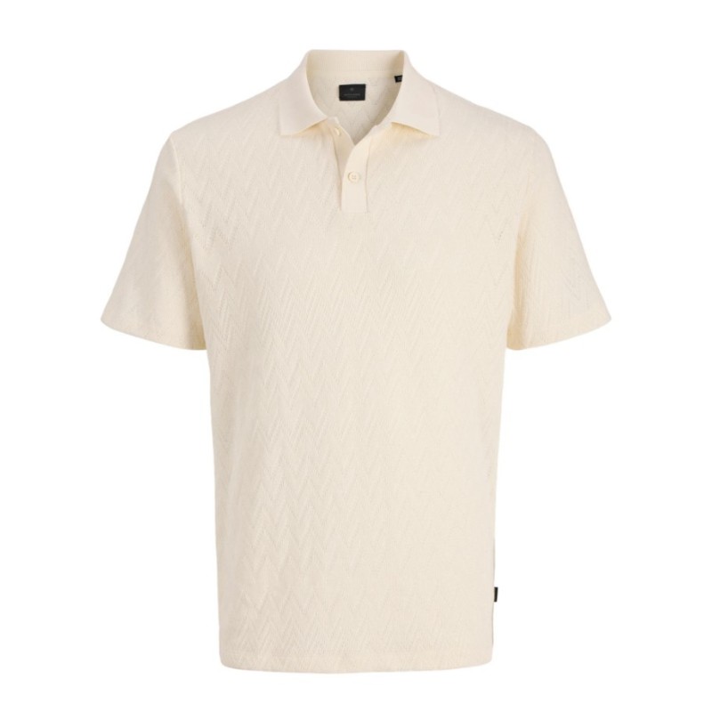 12293000 JPRBLATRENTON SS JAQUARD POLO