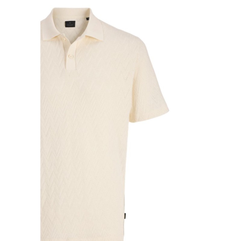 12293000 JPRBLATRENTON SS JAQUARD POLO