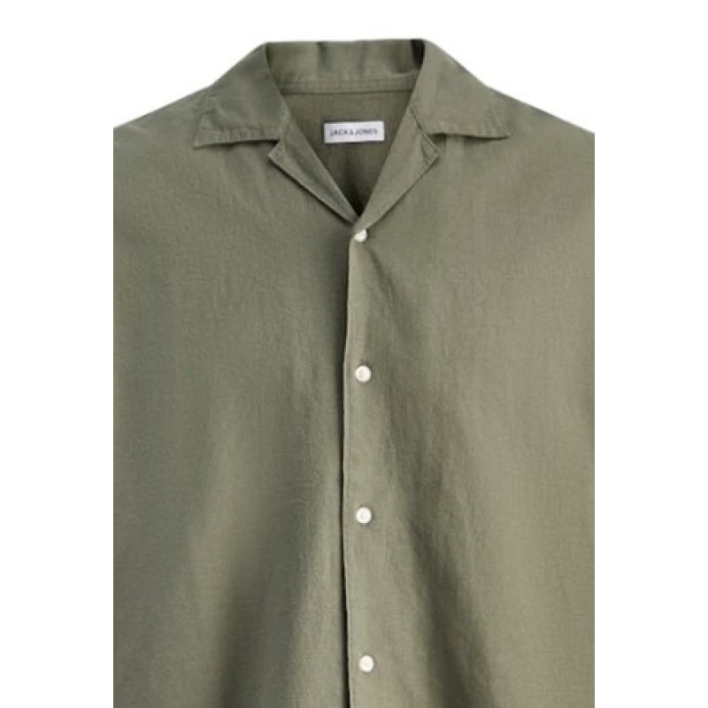 12288594 JJEBREEZE LINEN BLEND RESORT SHIRT SS SN